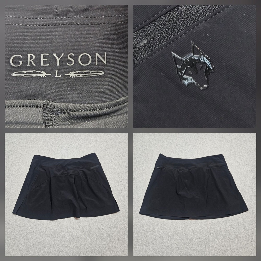 Greyson Women's Golf Skirt Skort Black Large